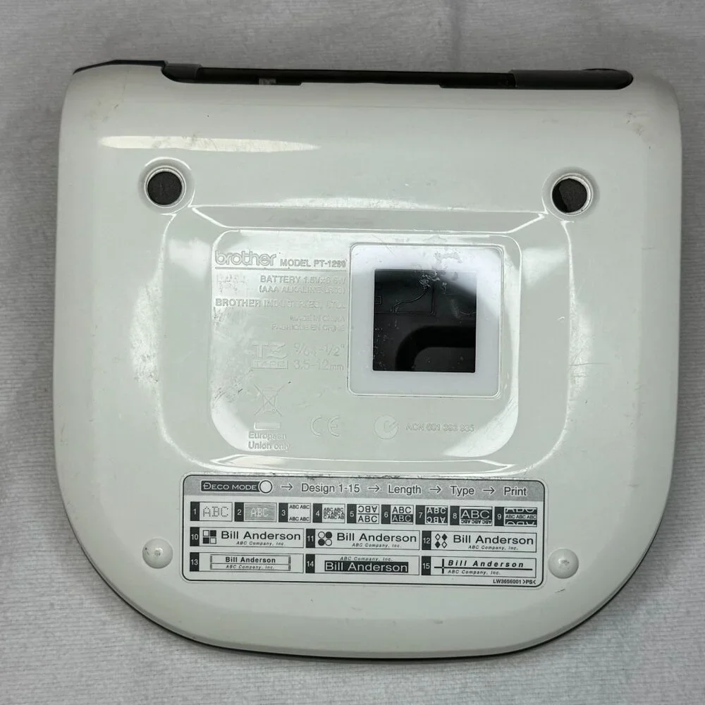 Brother P-Touch Label Maker Model PT-1290 Compact Handheld Label Printer